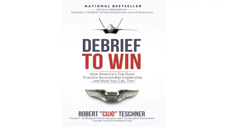 Debrief to win book cover