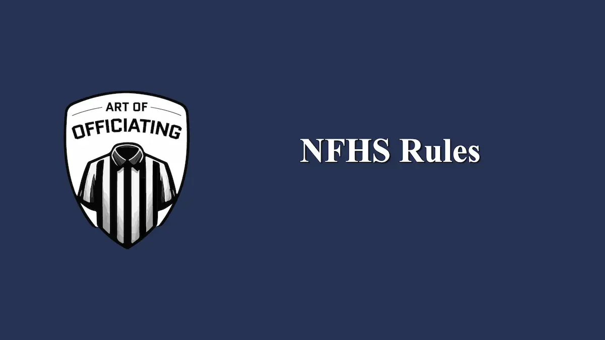NFHS Rules